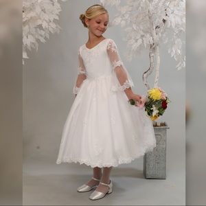 NWT Sweetie Pie Collection Girls Communion Dress